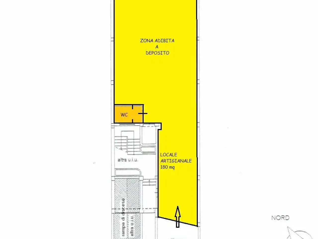 Laboratorio in Via Tuccio d'Andria 27, Andria, {3} - Planimetria 1