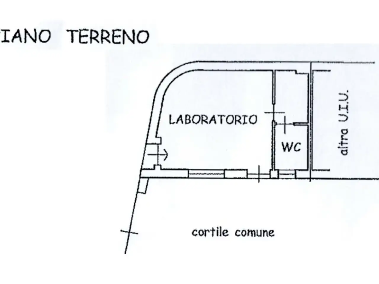 Laboratorio in Via Via Vittorio Veneto 10, Riva Presso Chieri, {3} - Planimetria 1