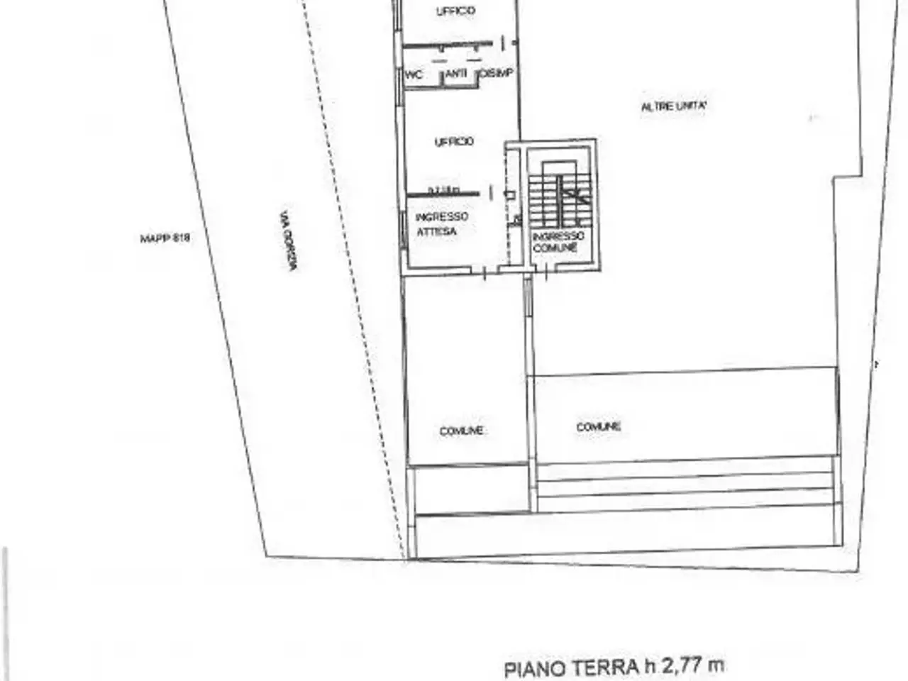 Ufficio in Via Venezia, Vigonza, {3} - Planimetria 1
