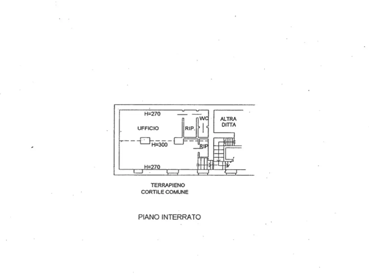 Ufficio in Via Pace 23, Milano, {3} - Planimetria 1