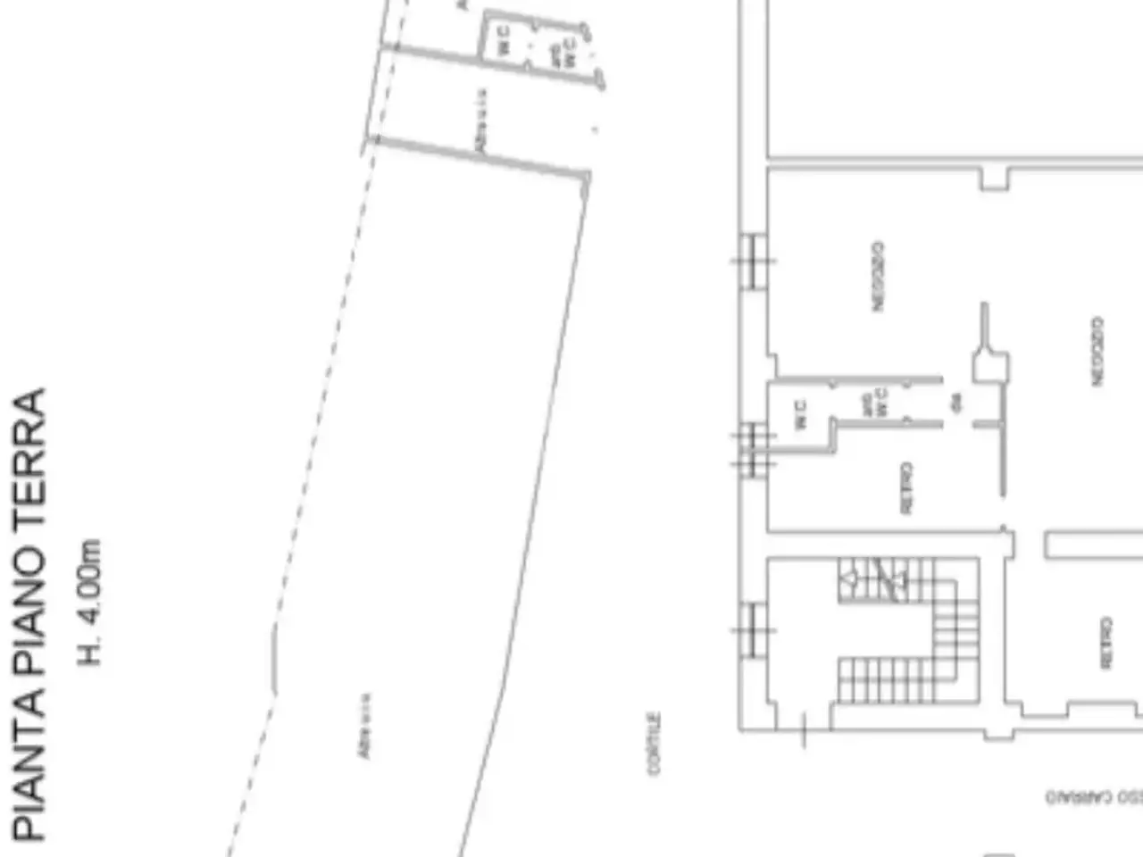 Negozio in Via Martinetto 12, Torino, {3} - Planimetria 1