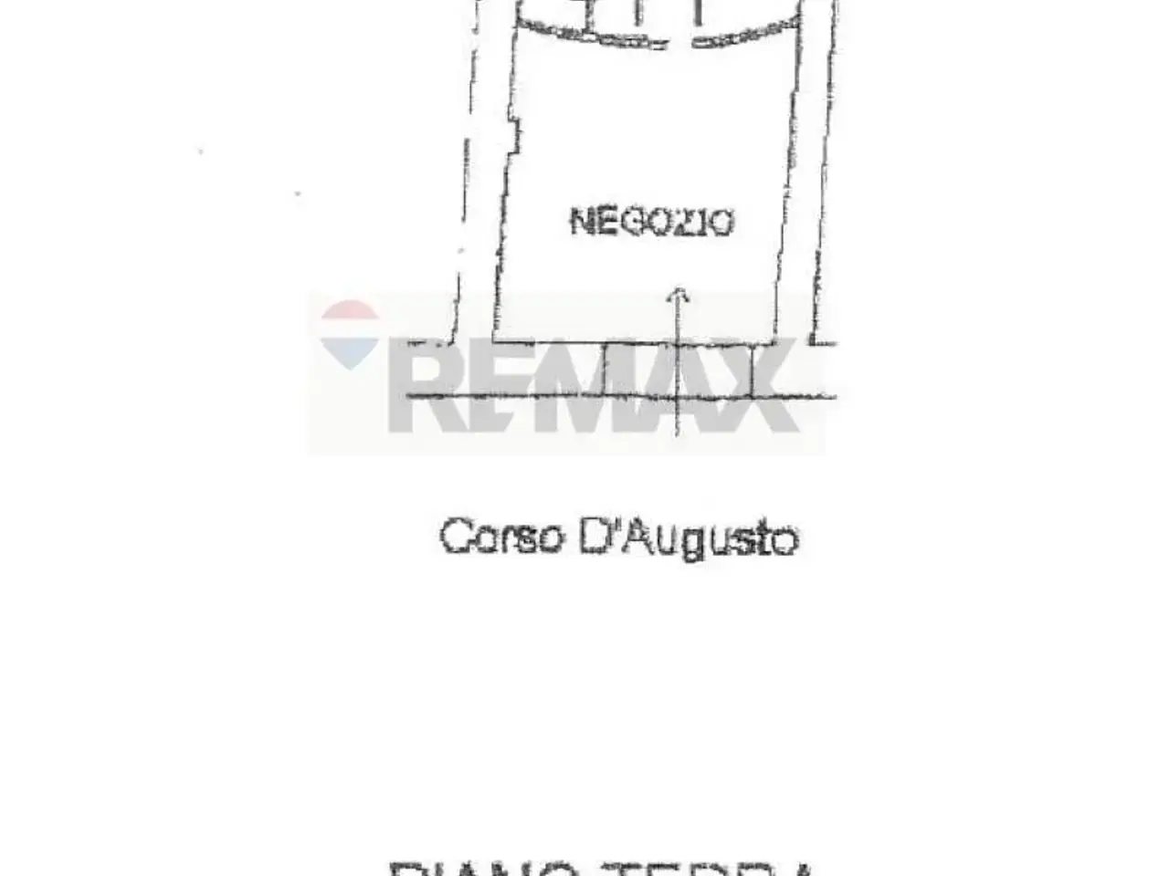 Negozio in Corso d\'Augusto 181, Rimini, {3} - Planimetria 1