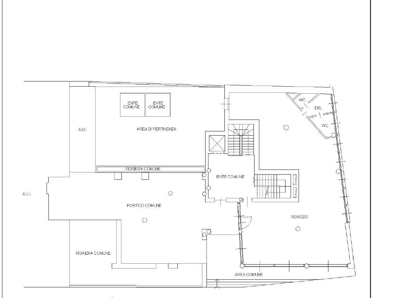 Ufficio in Via Anzani 19, Cantu', {3} - Planimetria 1