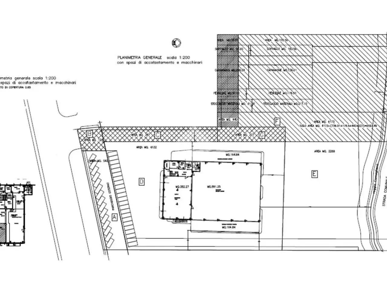 Capannone in Via Sp186 5, Cornegliano Laudense, {3} - Planimetria 1