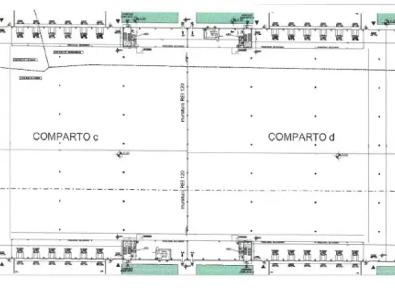 Capannone in , Lainate, {3} - Planimetria 1
