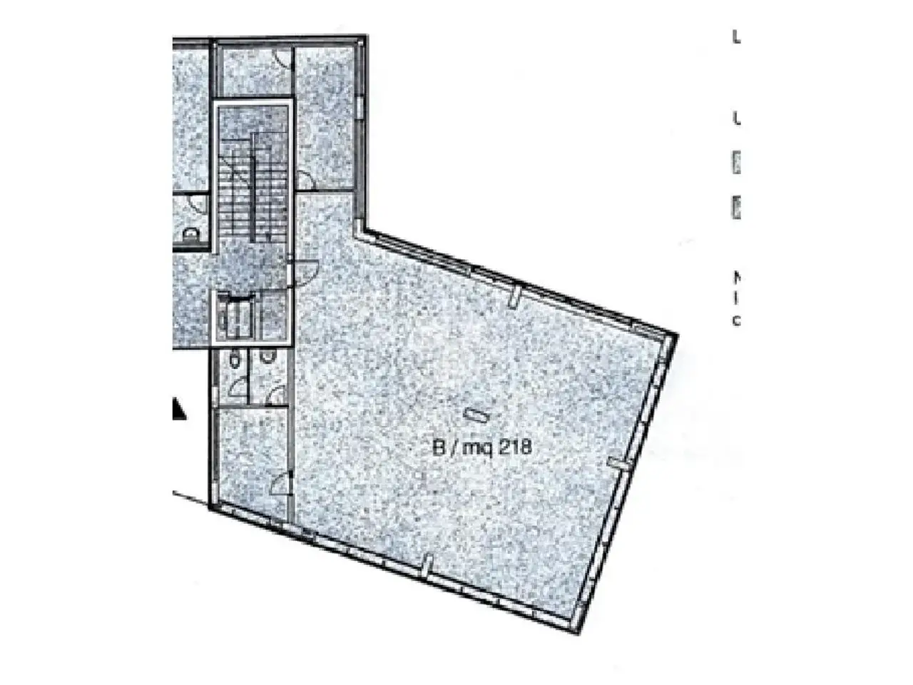 Negozio in Via Padre Giglio 10, Cosenza, {3} - Planimetria 1