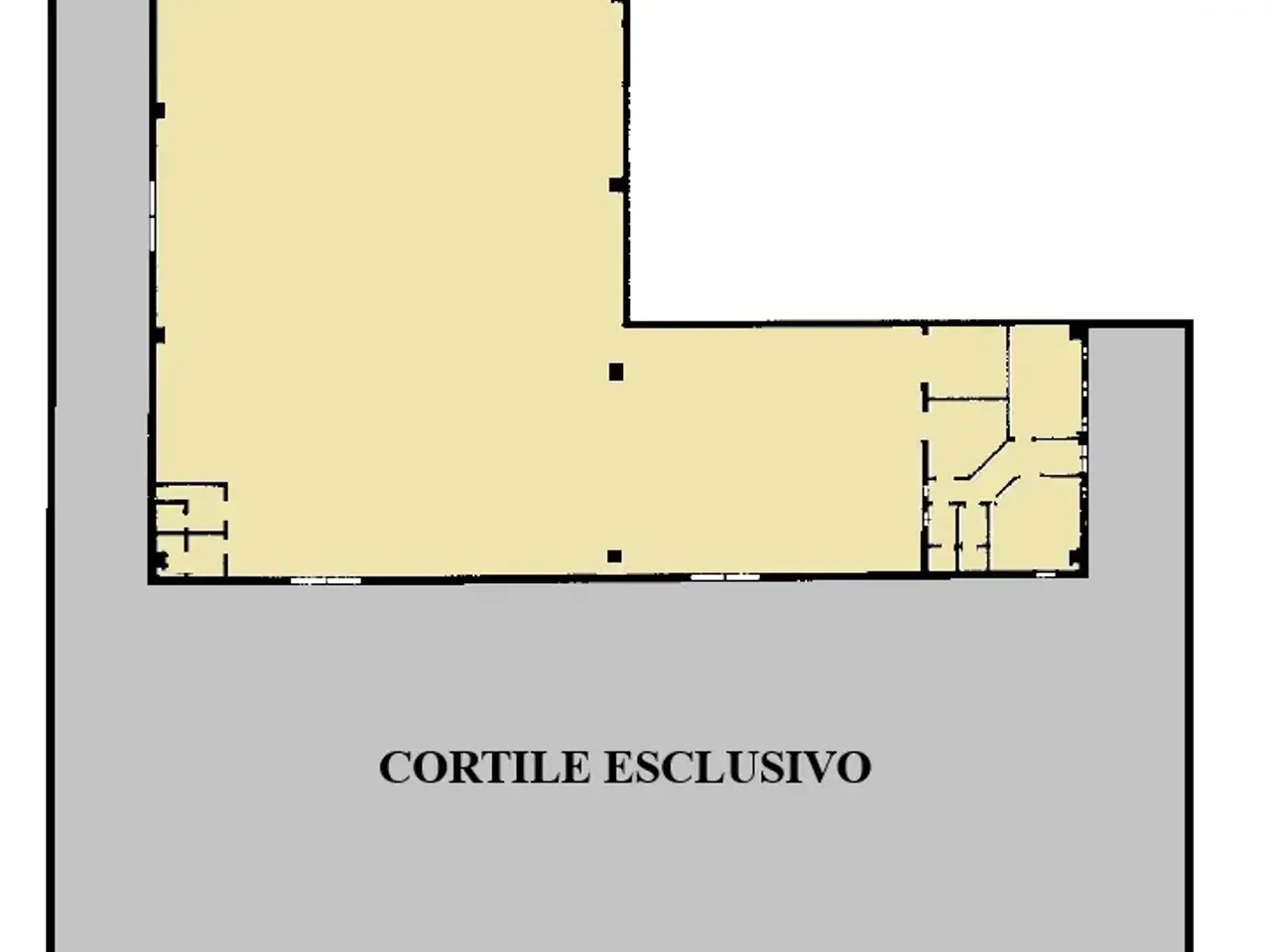 Capannone in Via Alessandro Volta  12, Cisliano, {3} - Planimetria 1