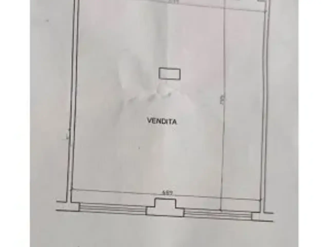 Negozio in Via Val di Non, Roma, {3} - Planimetria 1
