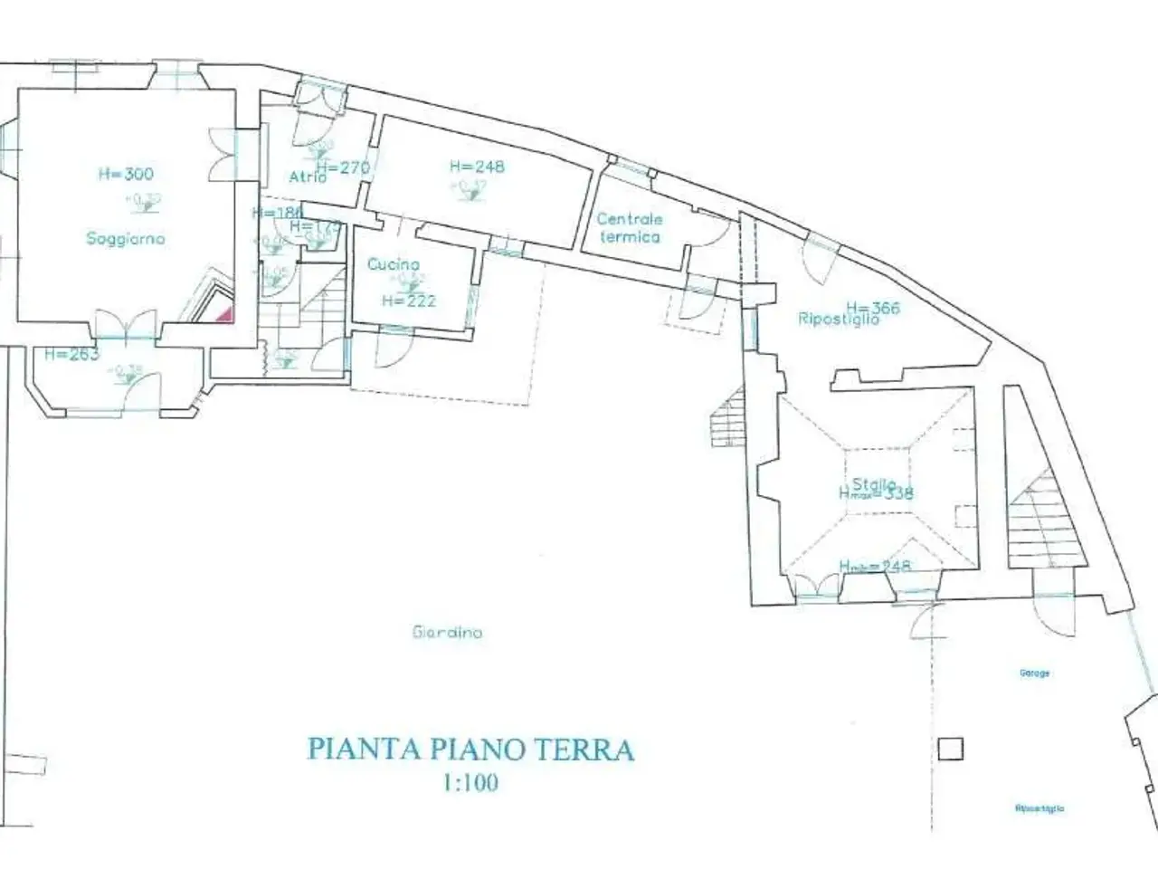 Negozio in Via Macolino, Chiavenna, {3} - Planimetria 1