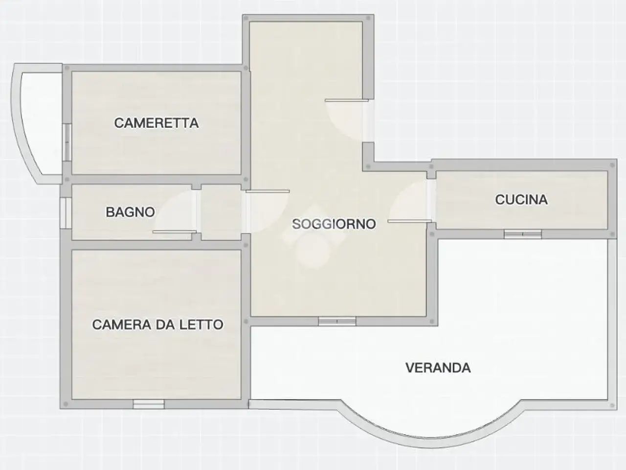 Ufficio in Via Aldo Moro 13, Gioia Del Colle, {3} - Planimetria 1
