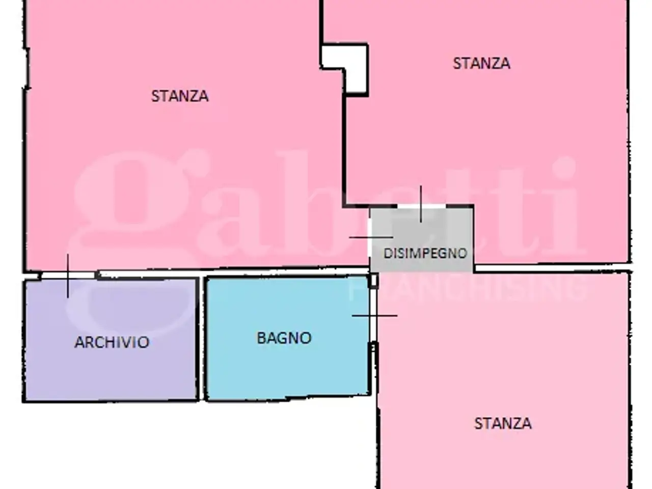Ufficio in Via Santa Teresa 3, Formia, {3} - Planimetria 1