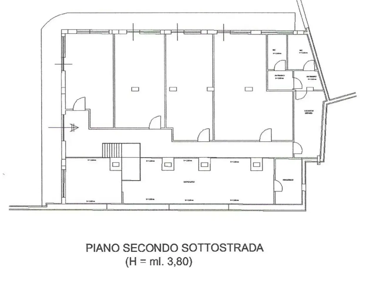 Laboratorio in , Castorano, {3} - Planimetria 1