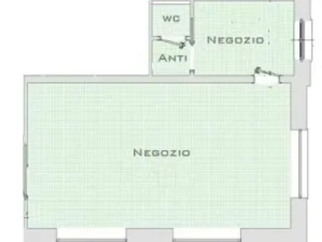Negozio in Via Enrico Stufler, Modena, {3} - Planimetria 1