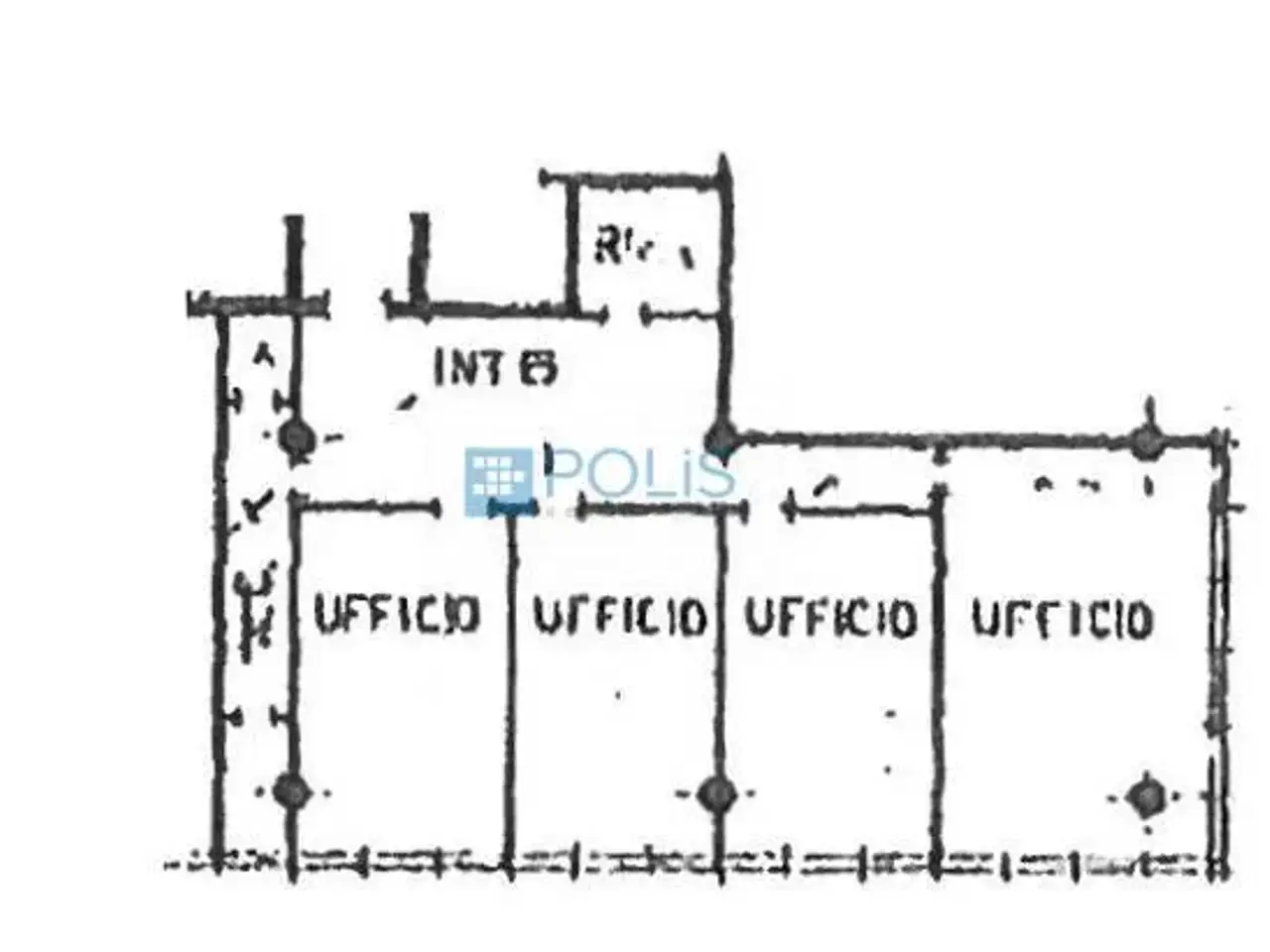 Ufficio in Via della Croce Rossa, Padova, {3} - Planimetria 1