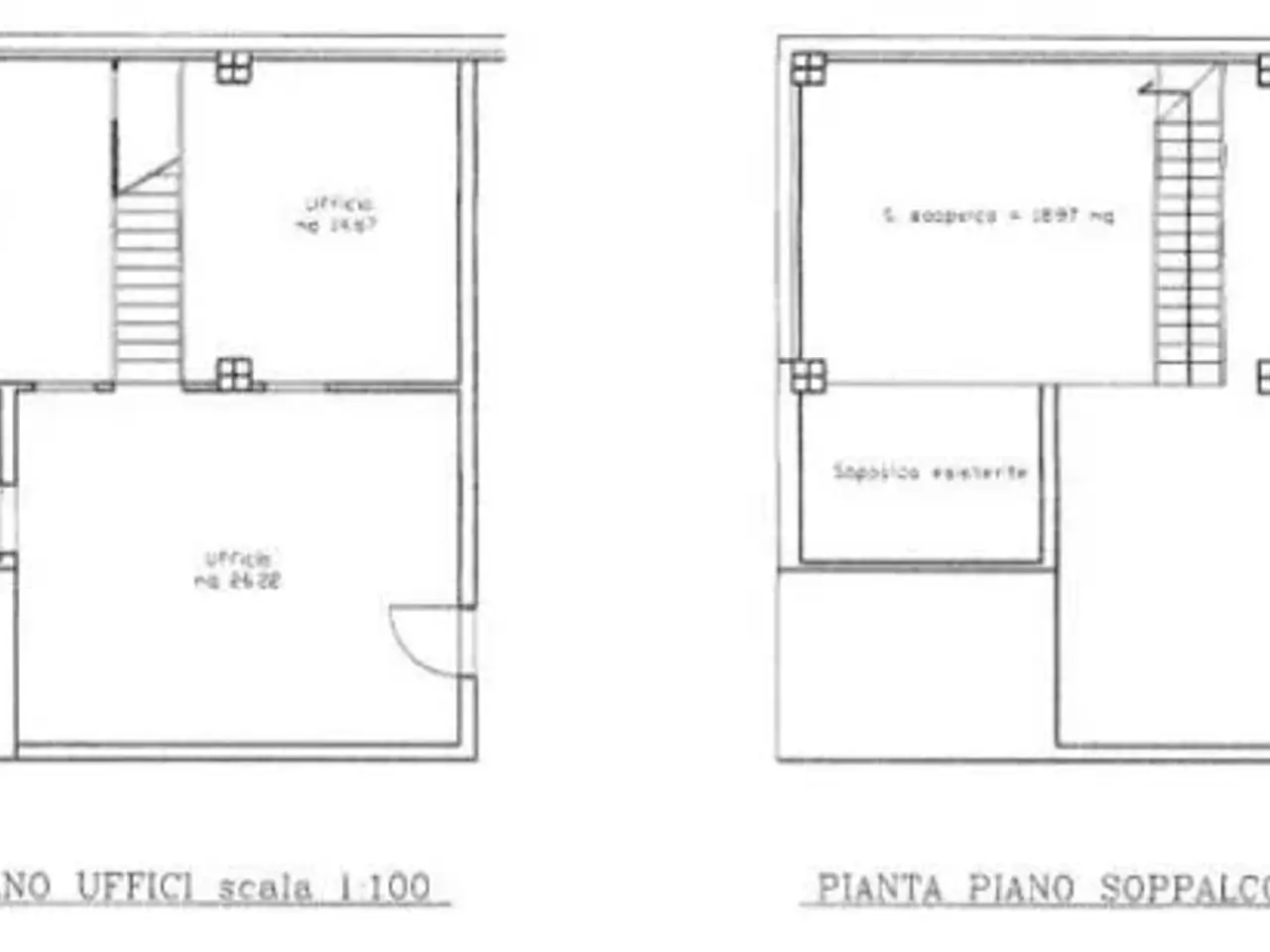 Ufficio in Viale Salvador Allende 54, Ravenna, {3} - Planimetria 1