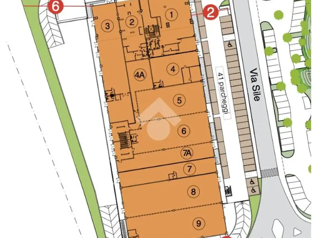 Capannone in Via Sile 5, Volpago Del Montello, {3} - Planimetria 1