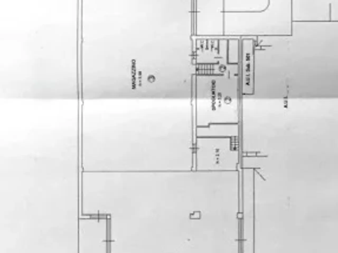 Capannone in Via Bernardino Luini, Gallarate, {3} - Planimetria 1