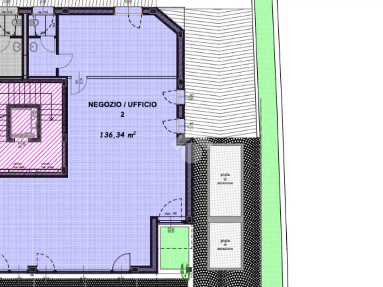 Ufficio in Via S. Donà 127, Venezia, {3} - Planimetria 1