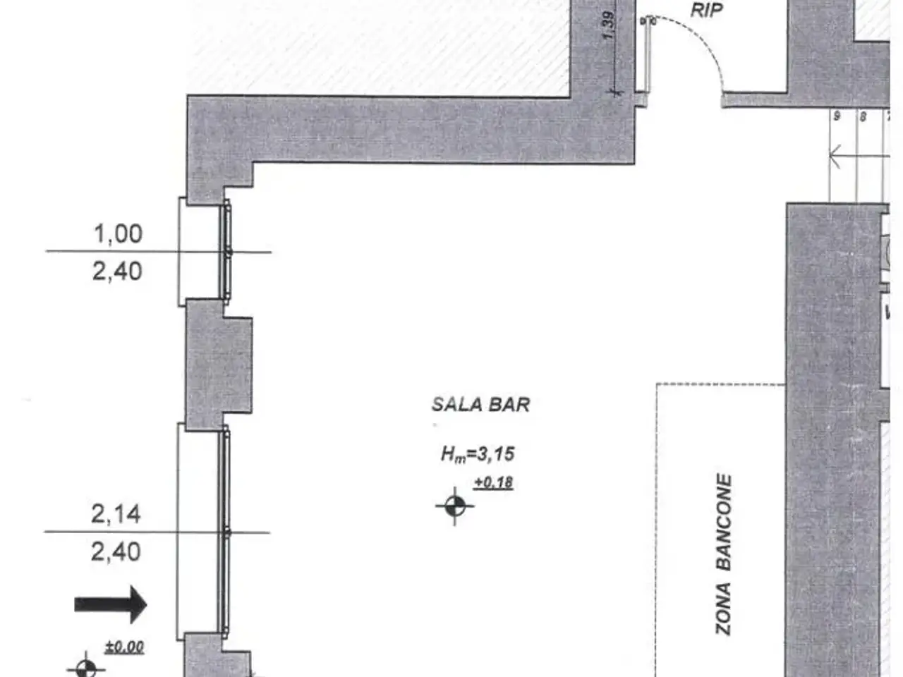 Ufficio in Piazza del Mercato 11, Brescia, {3} - Planimetria 1