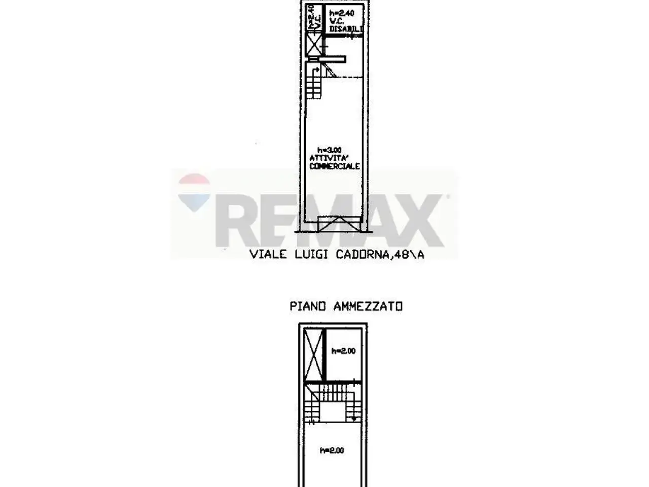Negozio in Viale Luigi Cadorna 48/a, Siracusa, {3} - Planimetria 1