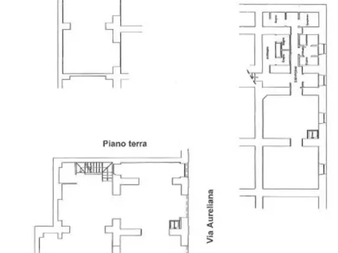 Negozio in Via Aureliana 40, Roma, {3} - Planimetria 1