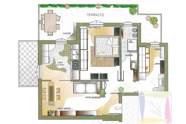 main planimetry real estate image