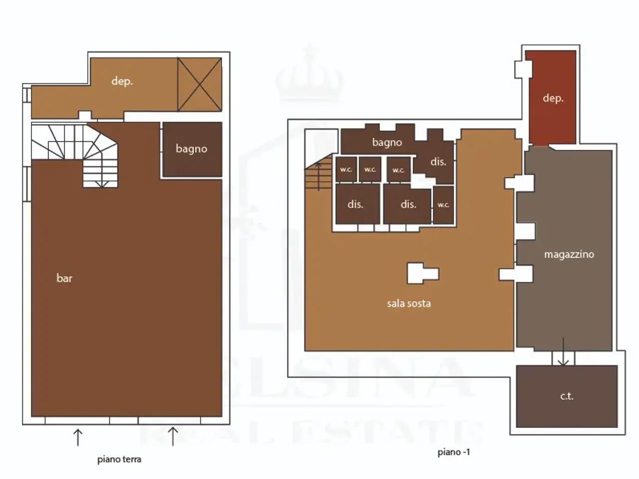 Immobile commerciale in Via Sant'Isaia, Bologna, {3} - Planimetria 1