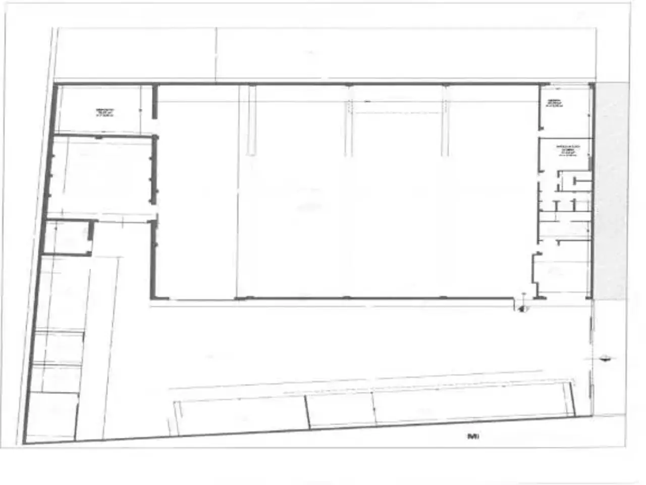 Capannone in , Castel Maggiore, {3} - Planimetria 1