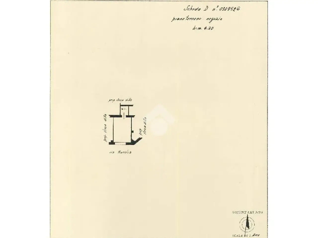 Negozio in Via Aurelia 134, Roma, {3} - Planimetria 1