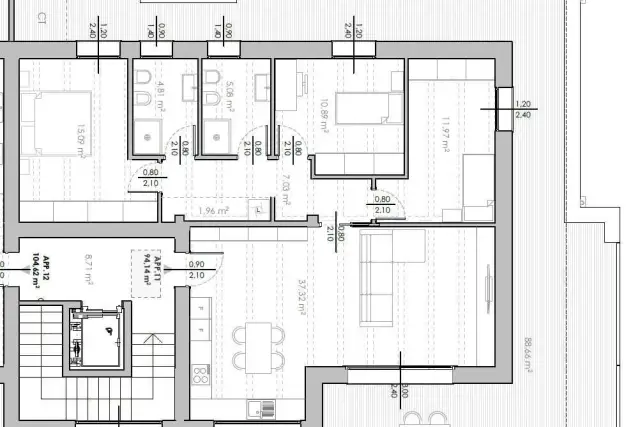 main planimetry real estate image