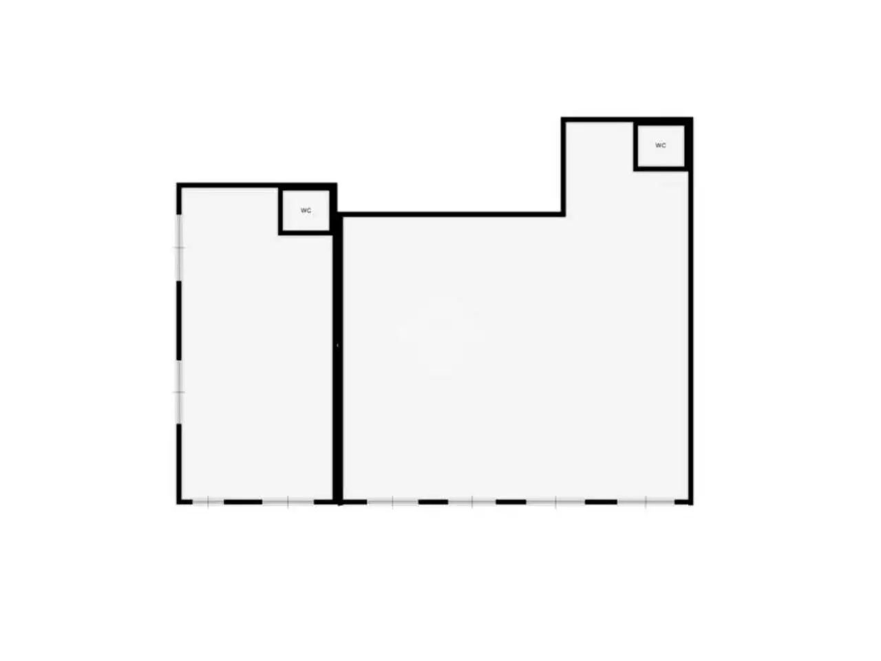 Negozio in Via Ciampitti 54/52 +50+48+46+44a  Angolo Via Barletta, Foggia, {3} - Planimetria 1