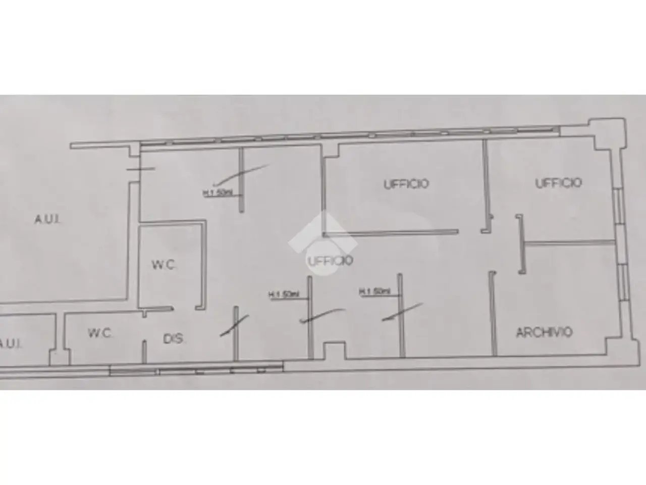 Ufficio in Via del Crociale, Fiorano Modenese, {3} - Planimetria 1