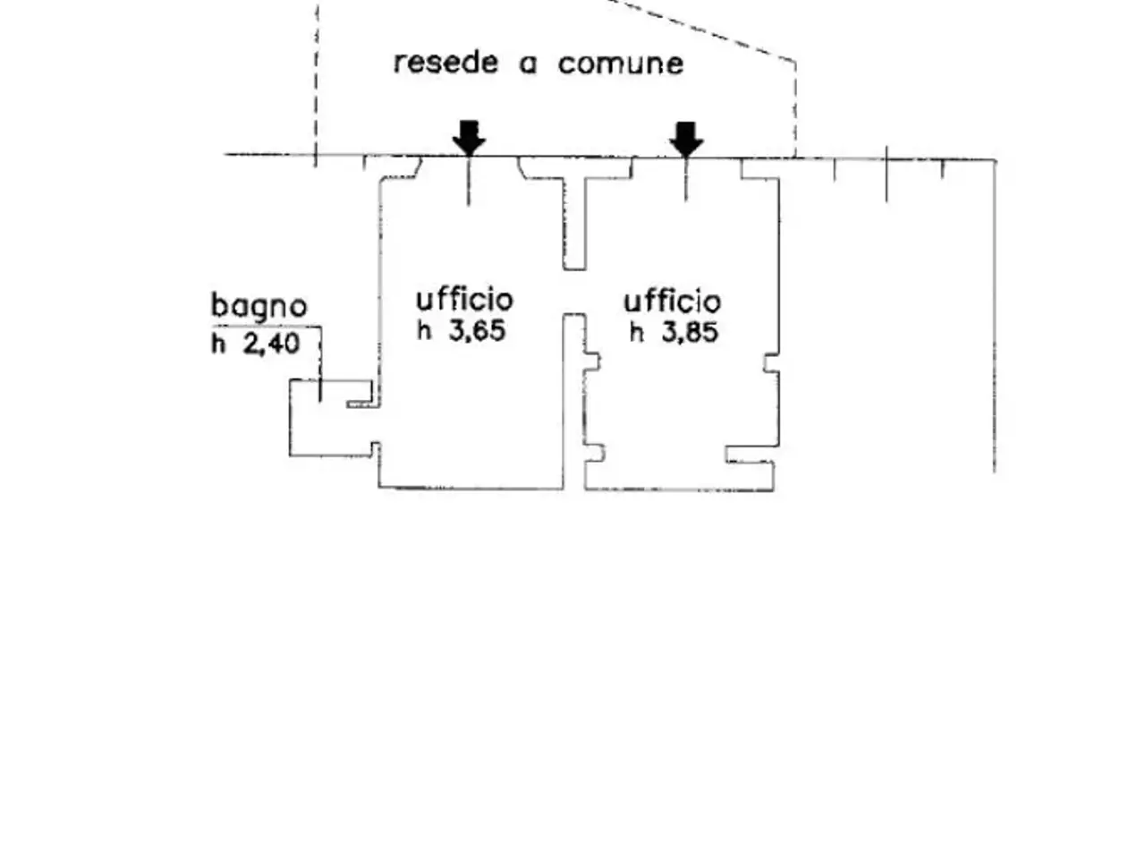 Ufficio in Via di Campigliano 86, Bagno A Ripoli, {3} - Planimetria 1