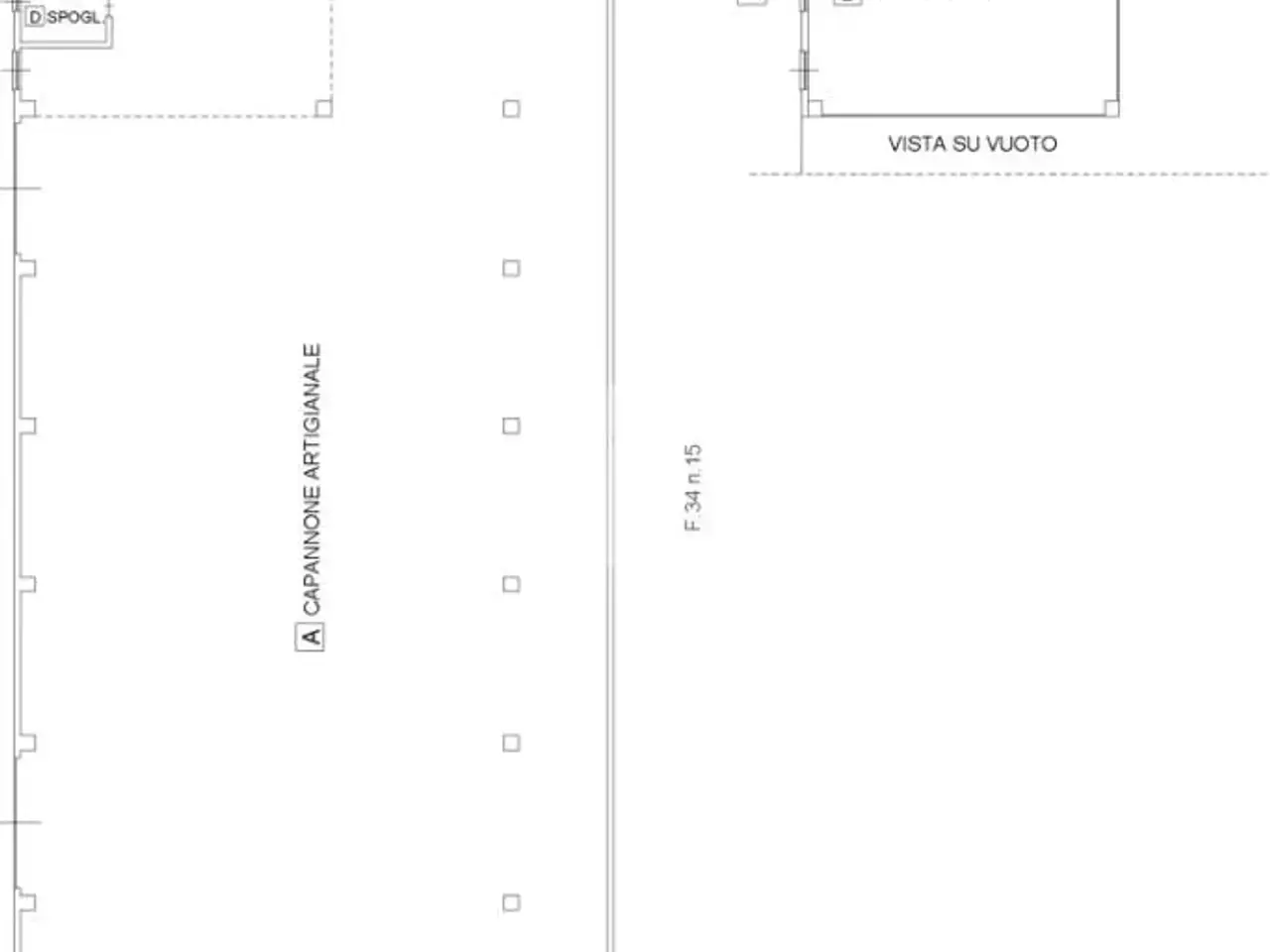Capannone in Via S. Giovanni 12, Riva Presso Chieri, {3} - Planimetria 1