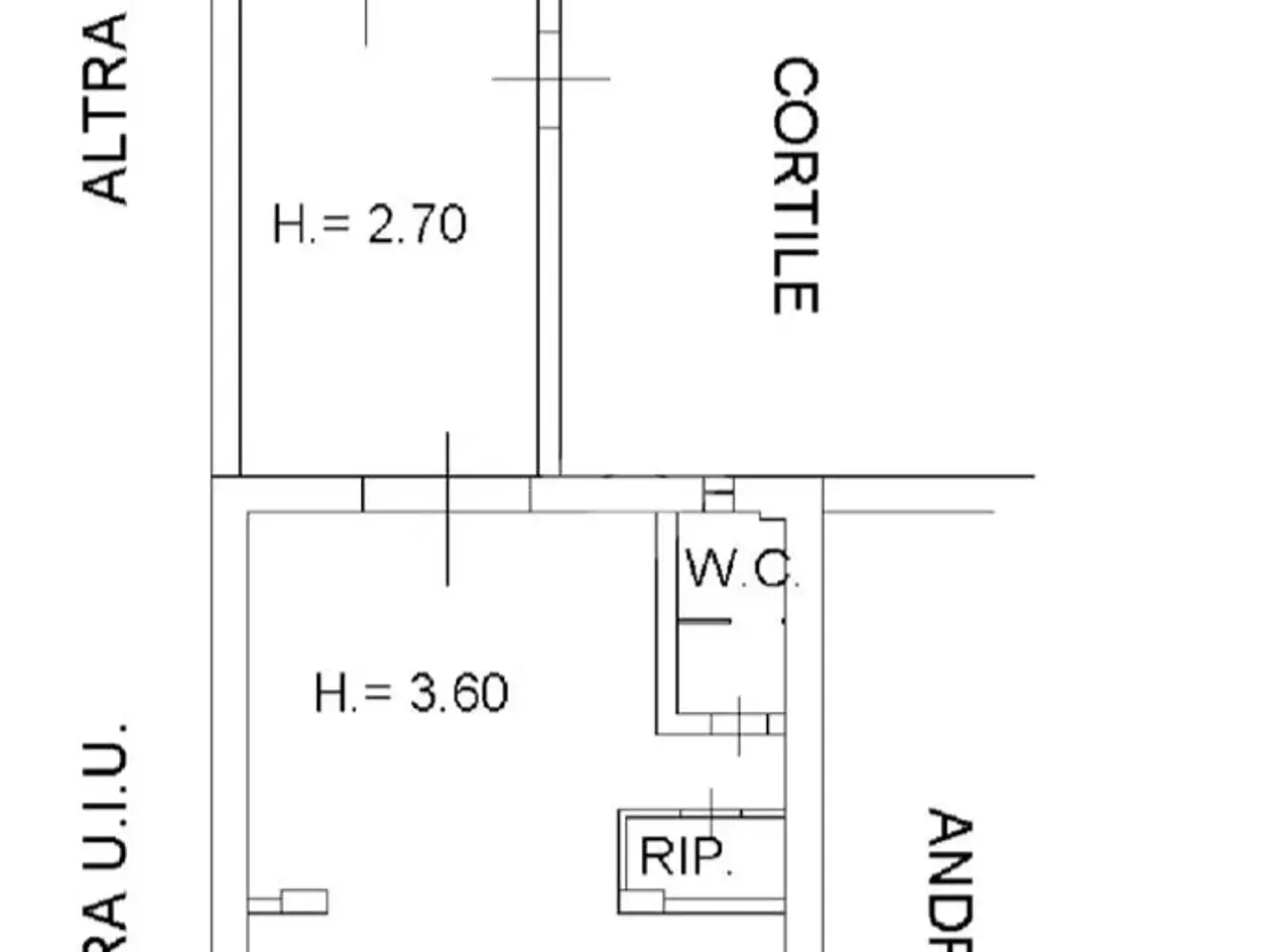 Laboratorio in Via Giotto 19, Melito Di Napoli, {3} - Planimetria 1