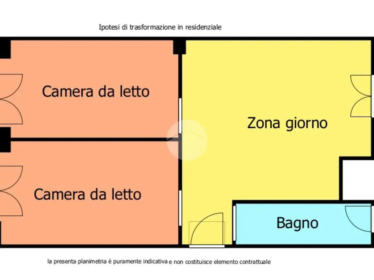 Negozio in Via Ettore Stampini 14, Torino, {3} - Planimetria 1