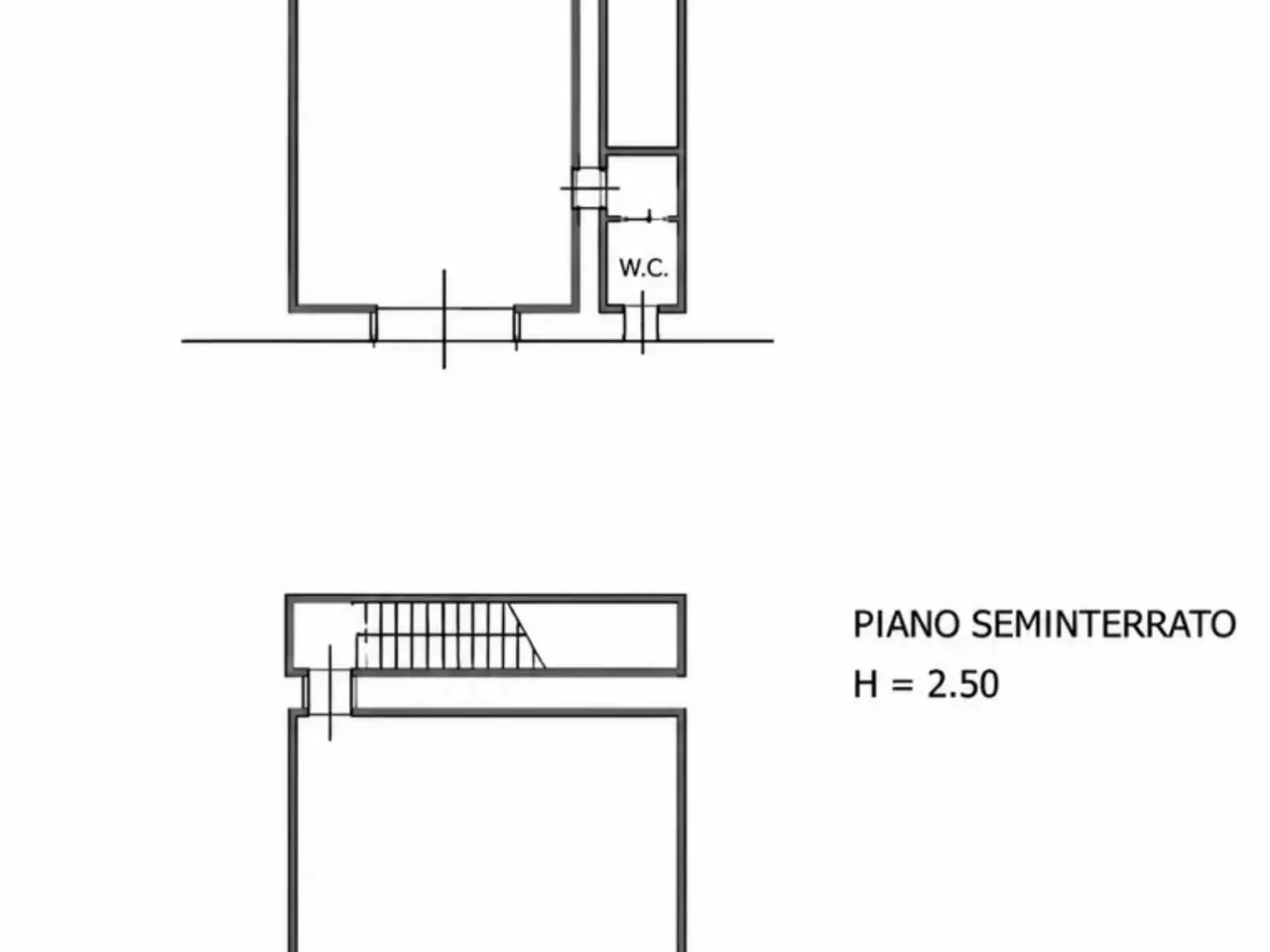 Negozio in Corso Pietro Pisani 24, Palermo, {3} - Planimetria 1