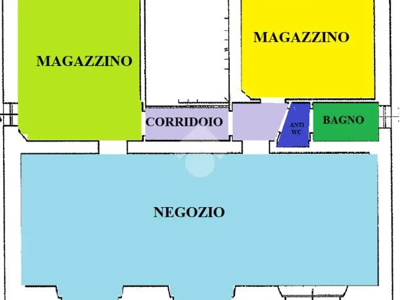 Negozio in Corso Acqui 134, Alessandria, {3} - Planimetria 1