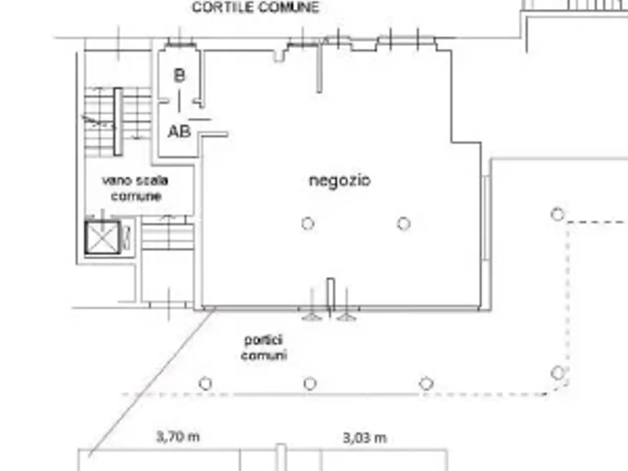 Negozio in , Cuneo, {3} - Planimetria 1
