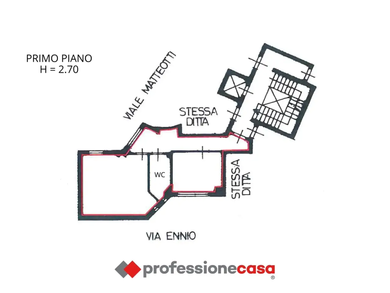 Ufficio in Viale Matteotti 65, Grottaglie, {3} - Planimetria 1