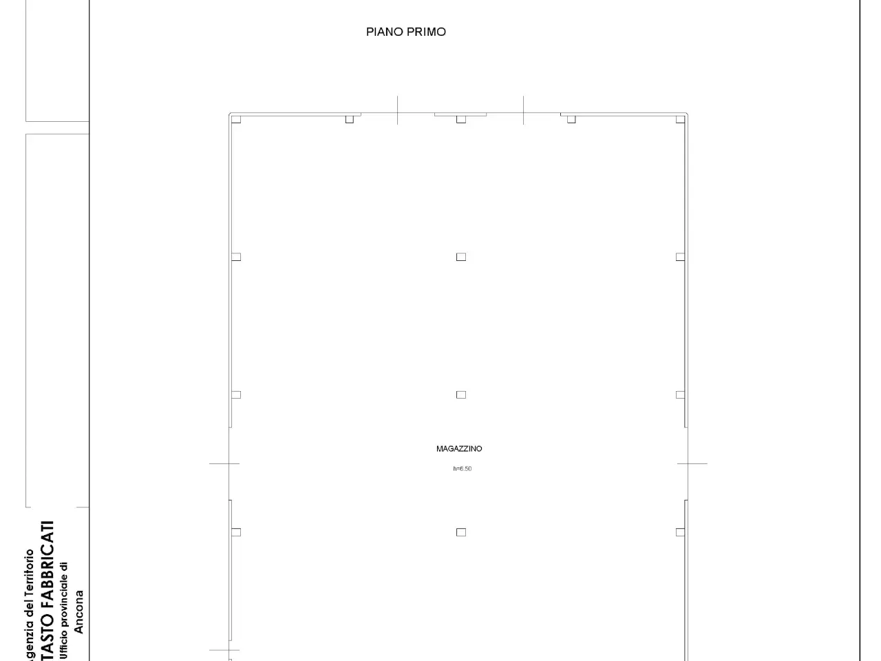 Capannone in Strada Provinciale , Monte Roberto, {3} - Planimetria 1