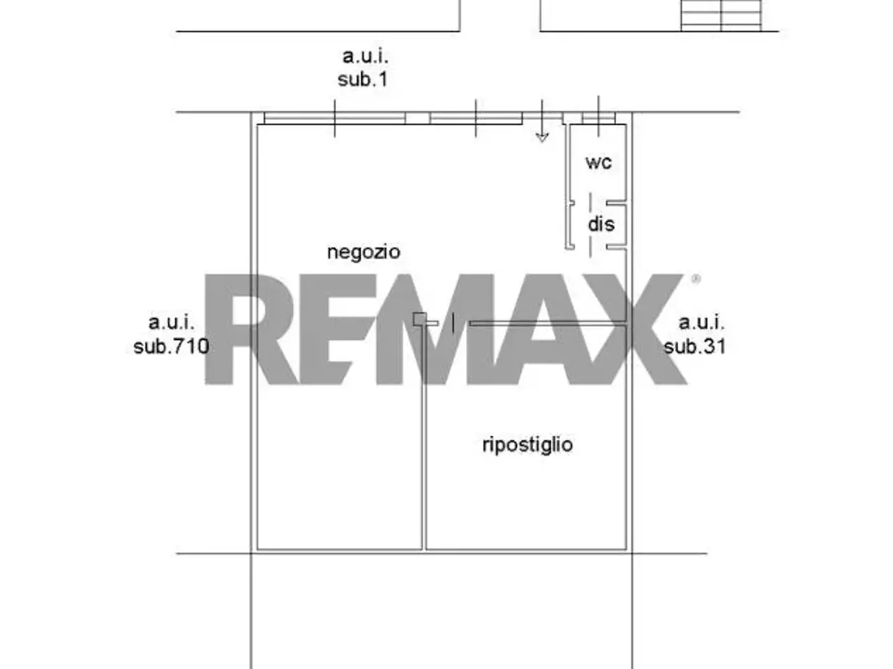 Negozio in Via Raffaello Sanzio 13/N, Trezzano Rosa, {3} - Planimetria 1