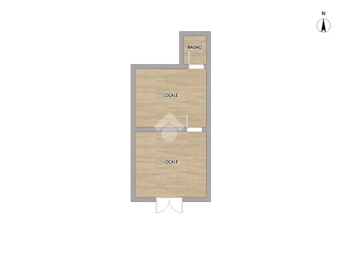 Negozio in Viale Privato dei Pianeti 9, Napoli, {3} - Planimetria 1