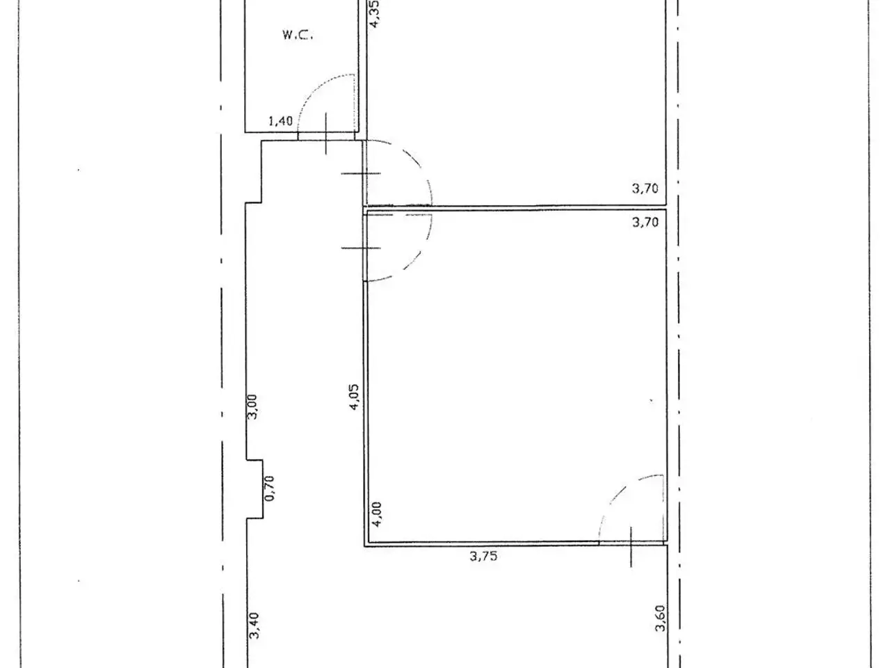Ufficio in Via Saverio Scrofani, Palermo, {3} - Planimetria 1