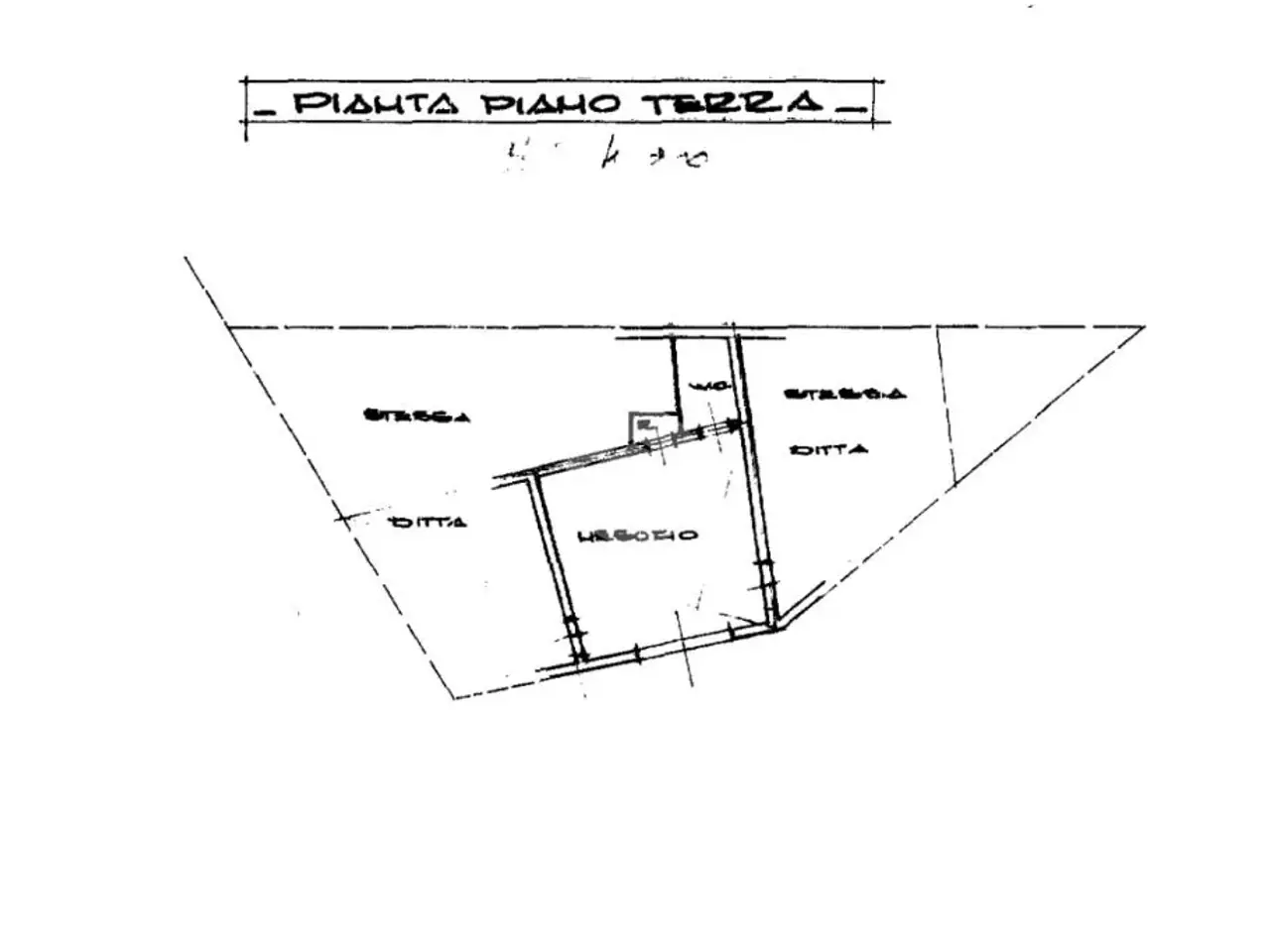 Negozio in Piazza Risorgimento, Sant'Apollinare, {3} - Planimetria 1
