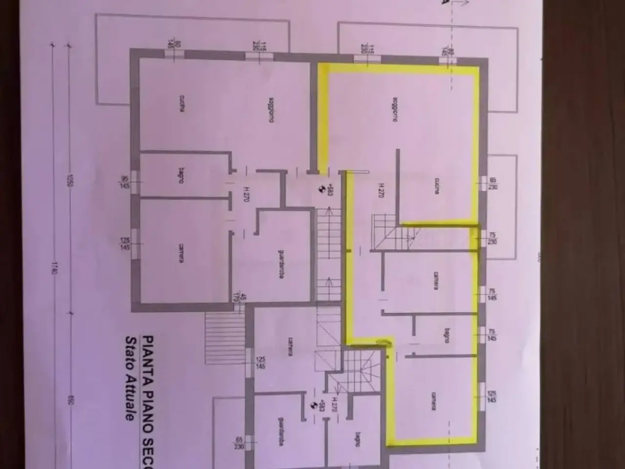 Appartamento in Pilastro, Lusiana Conco - Planimetria 1