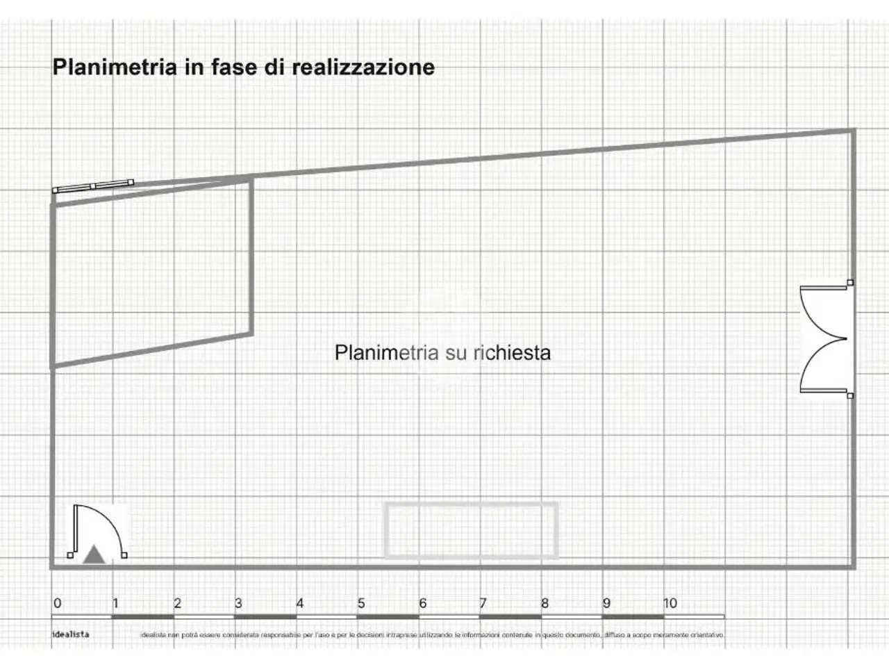 Capannone in Via Torbole 1, Castel Mella, {3} - Planimetria 1