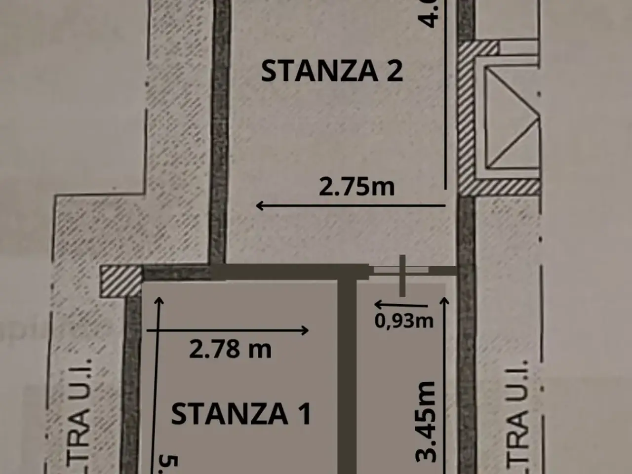 Ufficio in Via Vincenzo Gioberti 21, Foggia, {3} - Planimetria 1