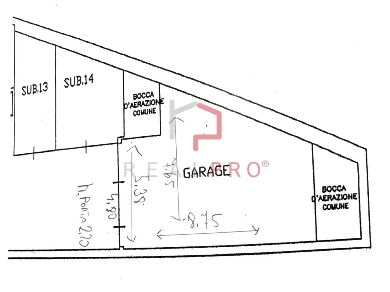 Locale commerciale in Via Druso, Bolzano, {3} - Planimetria 1