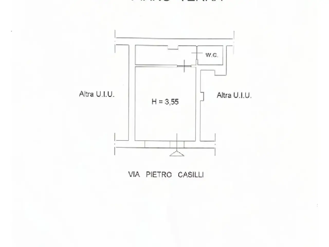Negozio in Via P. Casilli 41, Casoria, {3} - Planimetria 1